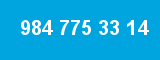 984 775 33 14 984 775 33 14
